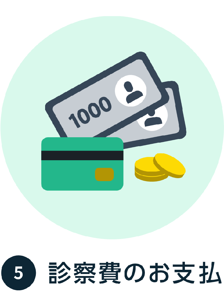 5. 診察費のお支払